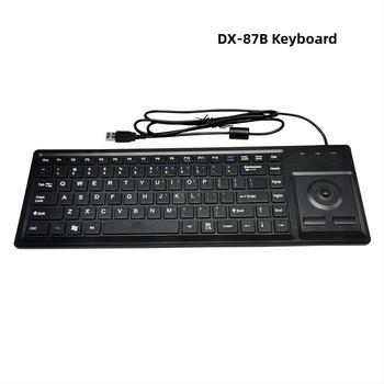 DX-87B priemyselný trackball set klávesnica a myš, PS/2, káblové pripojenie, prispôsobiteľný
