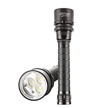 Bowen 3-LED svjetiljka za ronjenje i kampiranje, IPX8, 30W, 2200mAh, fiksni fokus
