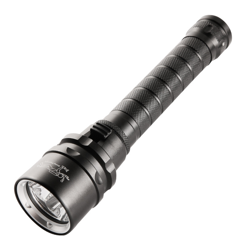 Bowen 3-LED svjetiljka za ronjenje i kampiranje, IPX8, 30W, 2200mAh, fiksni fokus