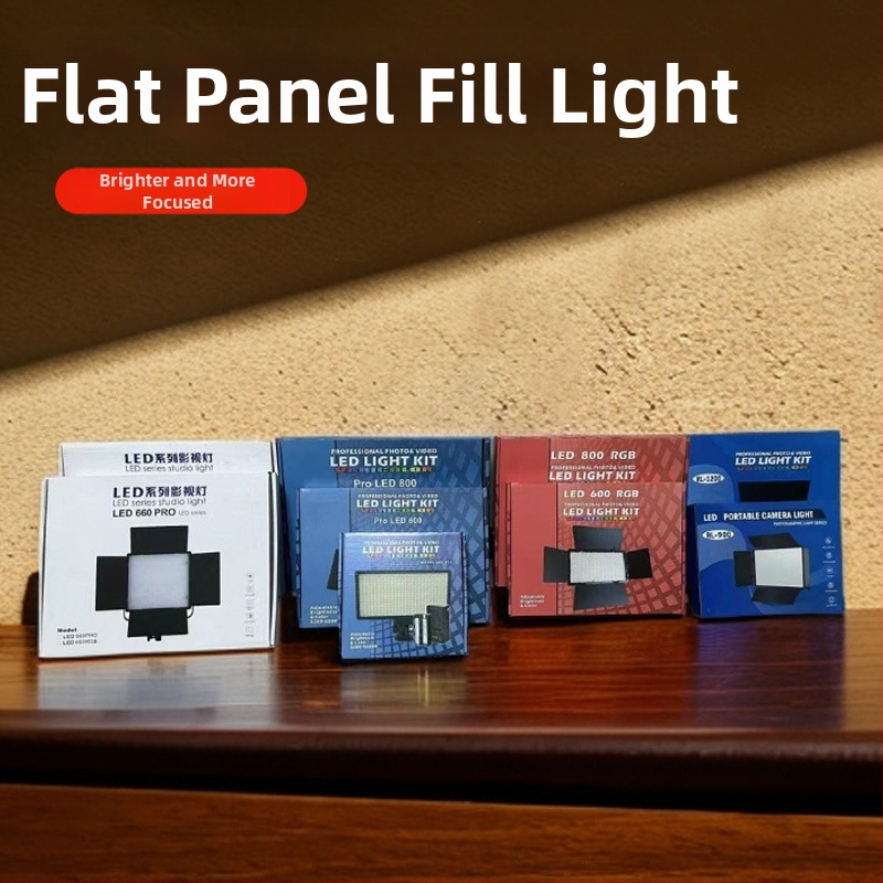 LED416 osvetľovač na fotografiu s tromi teplotami farieb, nastaviteľný 2500-9900K, 10-50W, 220V, pre živé vysielanie, natáčanie a štúdiovú fotografiu