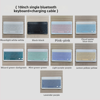 Bluetooth tipkovnica i bežični miš komplet, Model 008, težina tipkovnice 185 g, OEM dizajn, uključuje kabel za punjenje i prozirnu vrećicu