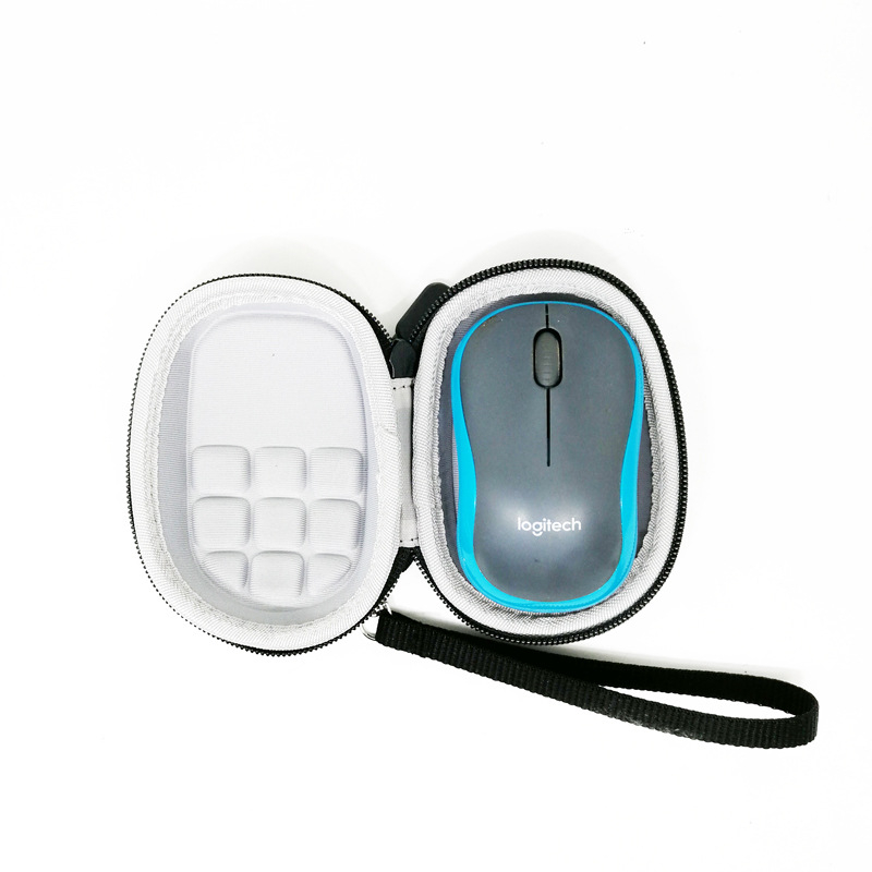 Peles uzglabāšanas soma Logitech MX Master 3/3S/4 Anywhere 1/2/3 un Razer GPW – EVA materiāls, šūšana, slodzes kapacitāte 200