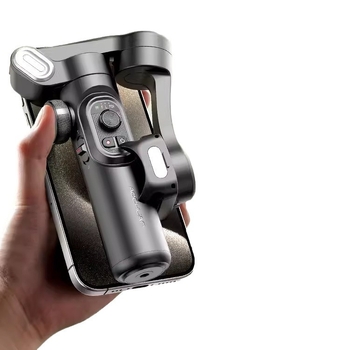 Aochuan XE okostelefon stabilizátor, háromtengelyes kézi stabilizáló, kompatibilis a GoPro MAX-szal, 0,6 kg, függőleges 345°, vízszintes 310°