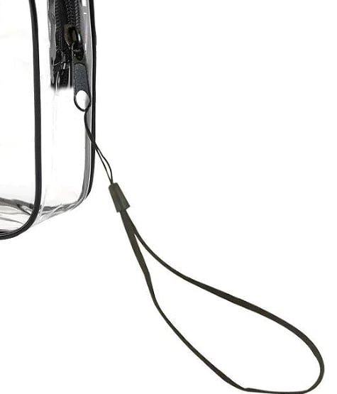 Διάφανη τσάντα καλλυντικών από PVC για ταξίδια, φορητή, αδιάβροχη, με μεγάλη χωρητικότητα