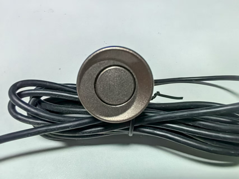 Radar vocal de parcare cu 8 sonde, NY8089-8, LCD, 12V, avertizare vocală, spate 0,3–2 m, față 0,3–1 m