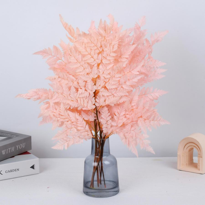 Вечни цветя, алпийска папрат, сухи декоративни листа, комплект 10 бр., реквизит за снимки