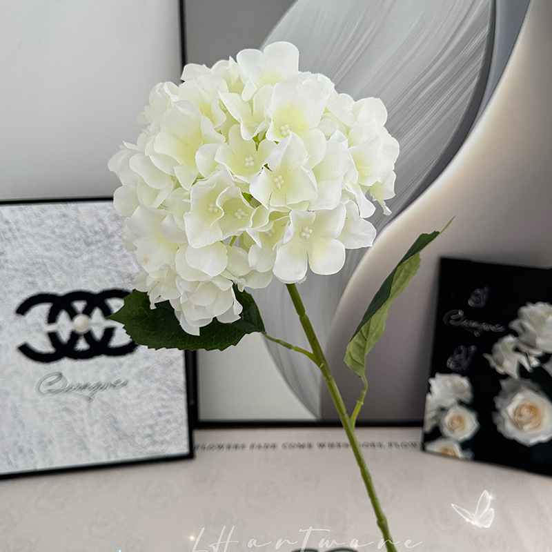 Hortenzija umjetni cvijet, set od 116 komada, PU i svila, stiliziranje i 3D ispis, Brand Tianjin Lihang