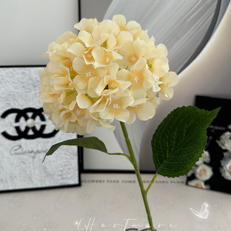 Hortenzija umjetni cvijet, set od 116 komada, PU i svila, stiliziranje i 3D ispis, Brand Tianjin Lihang