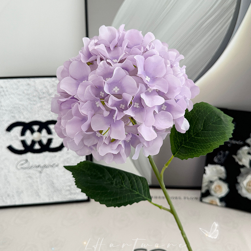 Hortenzija umjetni cvijet, set od 116 komada, PU i svila, stiliziranje i 3D ispis, Brand Tianjin Lihang