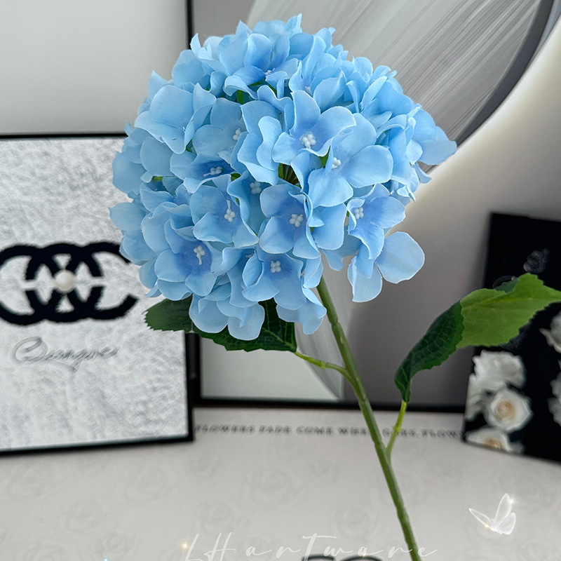 Hortenzija umjetni cvijet, set od 116 komada, PU i svila, stiliziranje i 3D ispis, Brand Tianjin Lihang
