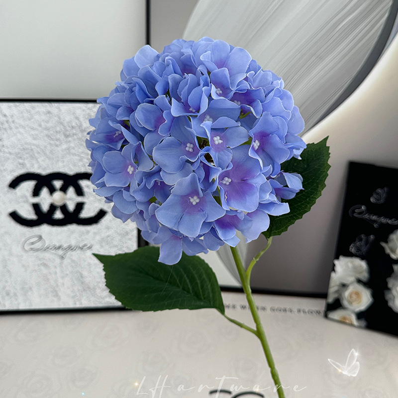 Hortenzija umjetni cvijet, set od 116 komada, PU i svila, stiliziranje i 3D ispis, Brand Tianjin Lihang
