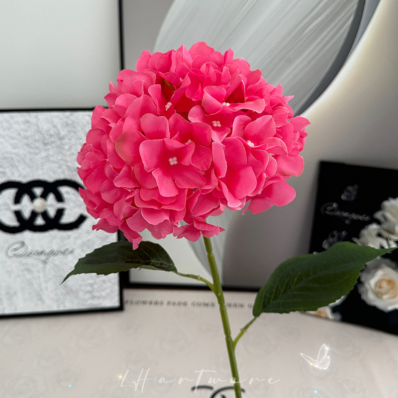 Hortenzija umjetni cvijet, set od 116 komada, PU i svila, stiliziranje i 3D ispis, Brand Tianjin Lihang