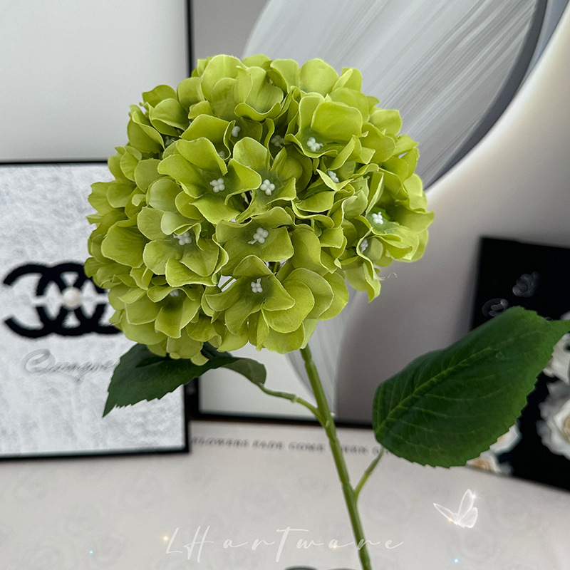 Hortenzija umjetni cvijet, set od 116 komada, PU i svila, stiliziranje i 3D ispis, Brand Tianjin Lihang