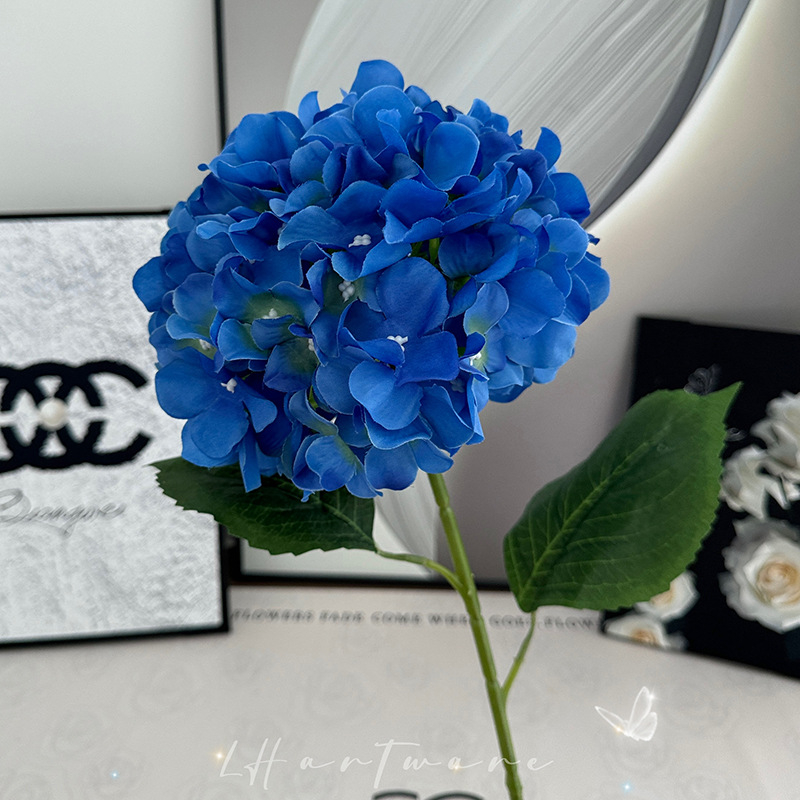 Hortenzija umjetni cvijet, set od 116 komada, PU i svila, stiliziranje i 3D ispis, Brand Tianjin Lihang