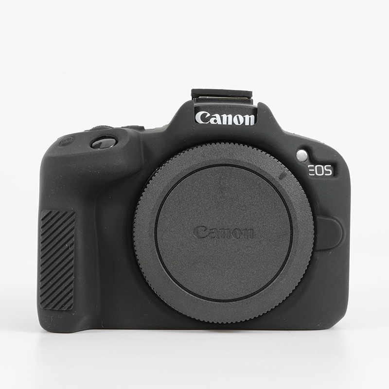Silikona vāciņš Canon EOS R50 kamerai – elpojošs, nodilumizturīgs aizsargs