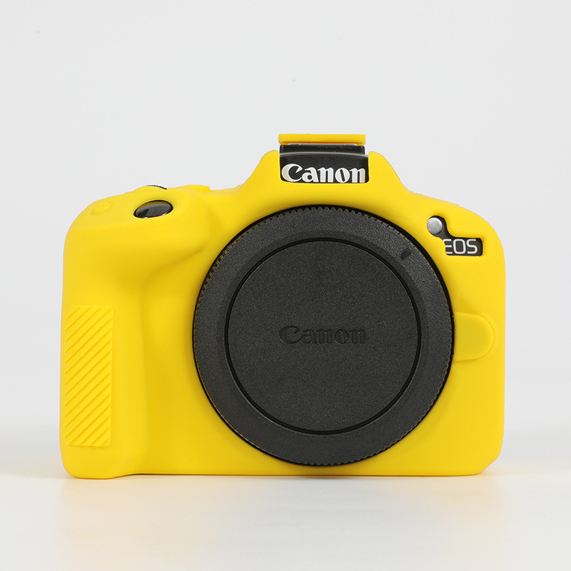 Silikona vāciņš Canon EOS R50 kamerai – elpojošs, nodilumizturīgs aizsargs