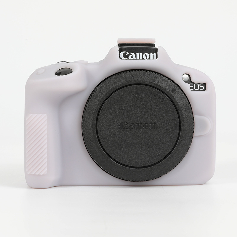 Silikona vāciņš Canon EOS R50 kamerai – elpojošs, nodilumizturīgs aizsargs