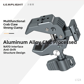Fém többfunkciós csipesz C- és U-alakú kialakítással, rögzítő markolattal, univerzális tartó