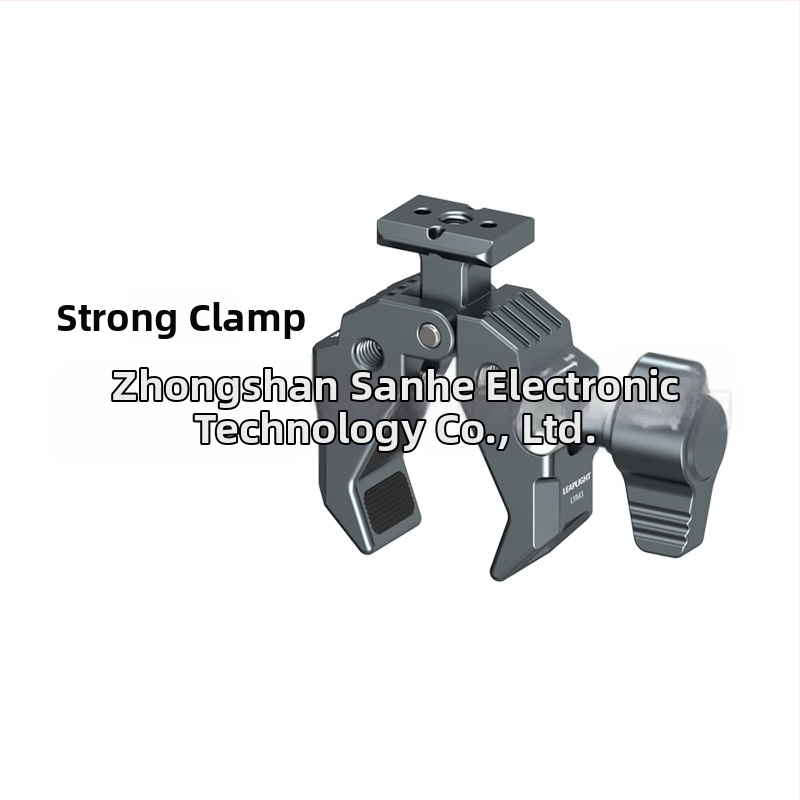 Fém többfunkciós csipesz C- és U-alakú kialakítással, rögzítő markolattal, univerzális tartó