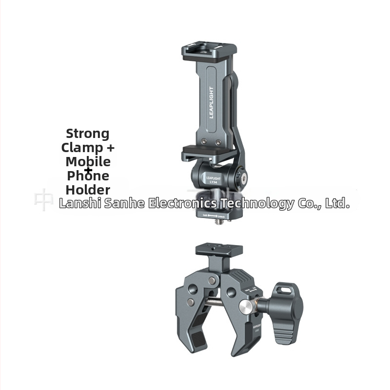 Fém többfunkciós csipesz C- és U-alakú kialakítással, rögzítő markolattal, univerzális tartó