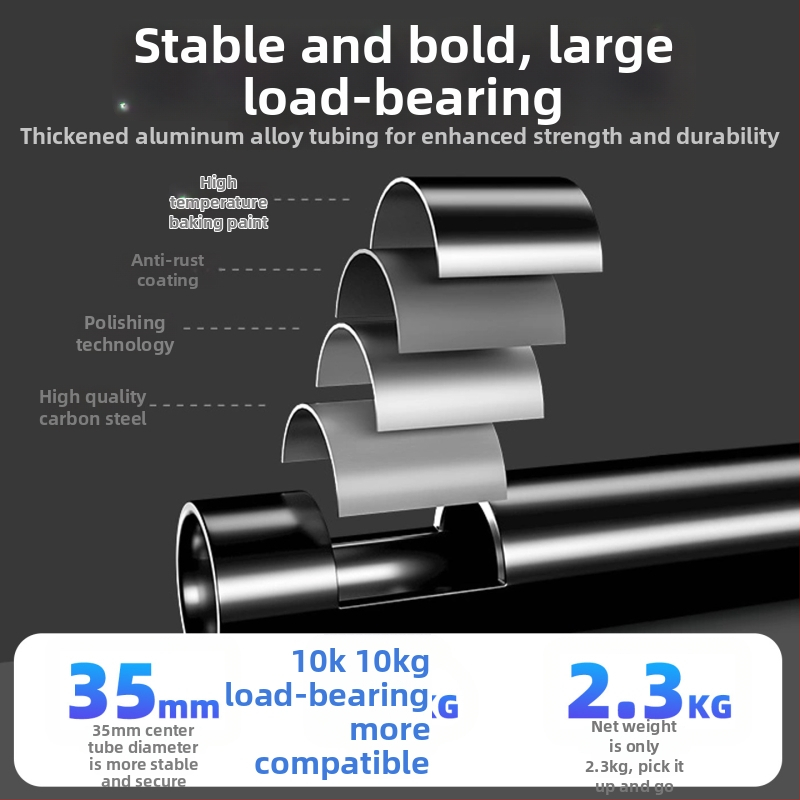 Fotózásra szolgáló fényállvány, alumíniumötvözet + műanyag kivitel; teherbírás 10 kg; 3 részes; súly 2 kg; márka See tuck