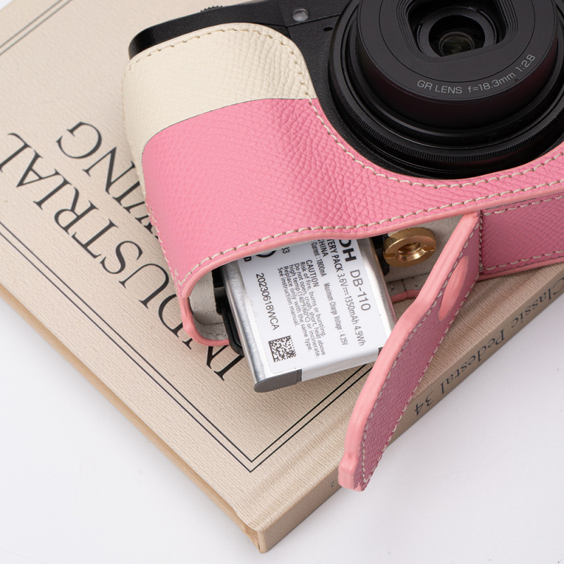 Husă din piele naturală pentru Ricoh GR3/GR3X, geantă de umăr SLR, primăvara 2025, unisex