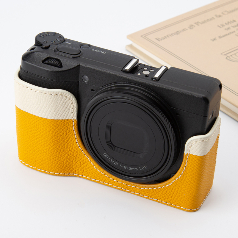 Husă din piele naturală pentru Ricoh GR3/GR3X, geantă de umăr SLR, primăvara 2025, unisex