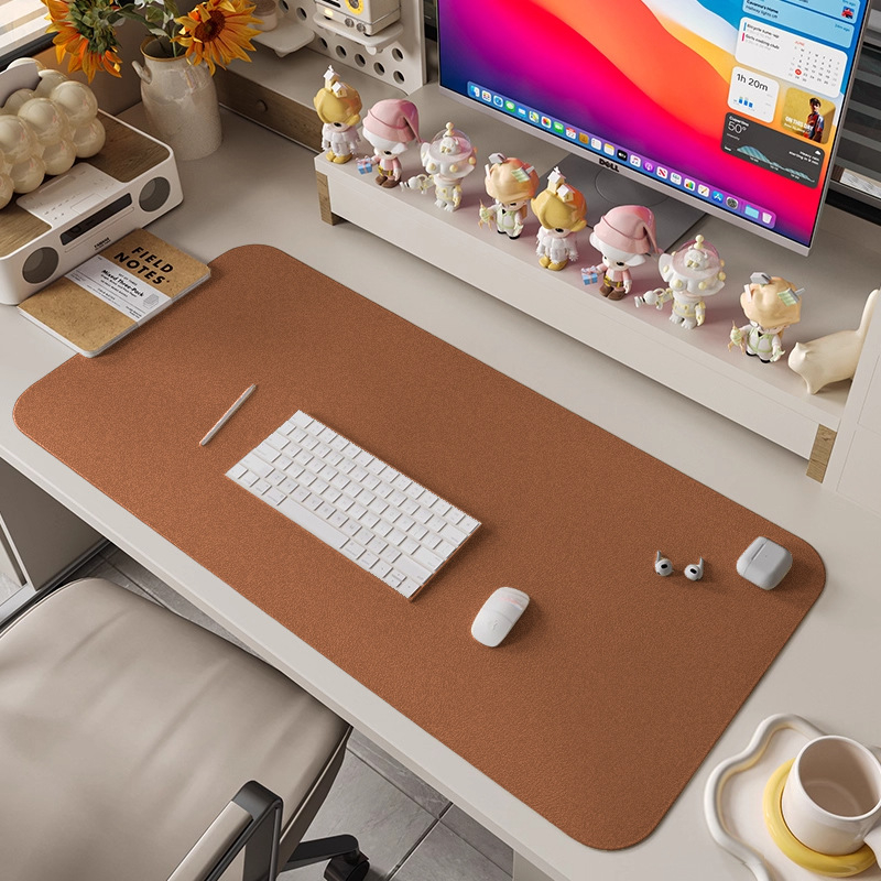 Kožená stolová podložka, obojstranná, protišmyková, termotransfer potlač, prispôsobenie a tlač loga