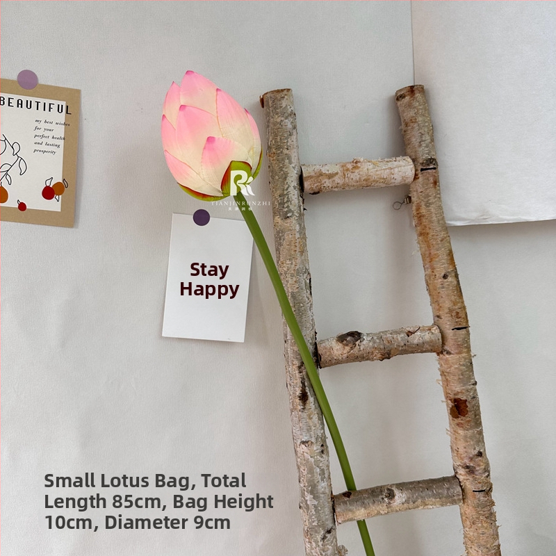 Runzhi umelecký lotos s listom – hodvábny lotos, čínske štýlo chinoiserie, svadobná dekorácia a rekvizity pre fotografiu (Značka Runzhi; Materiál: hodváb; Použitie: svadba, rekvizity pre fotografiu; Štýl: chinoiserie)