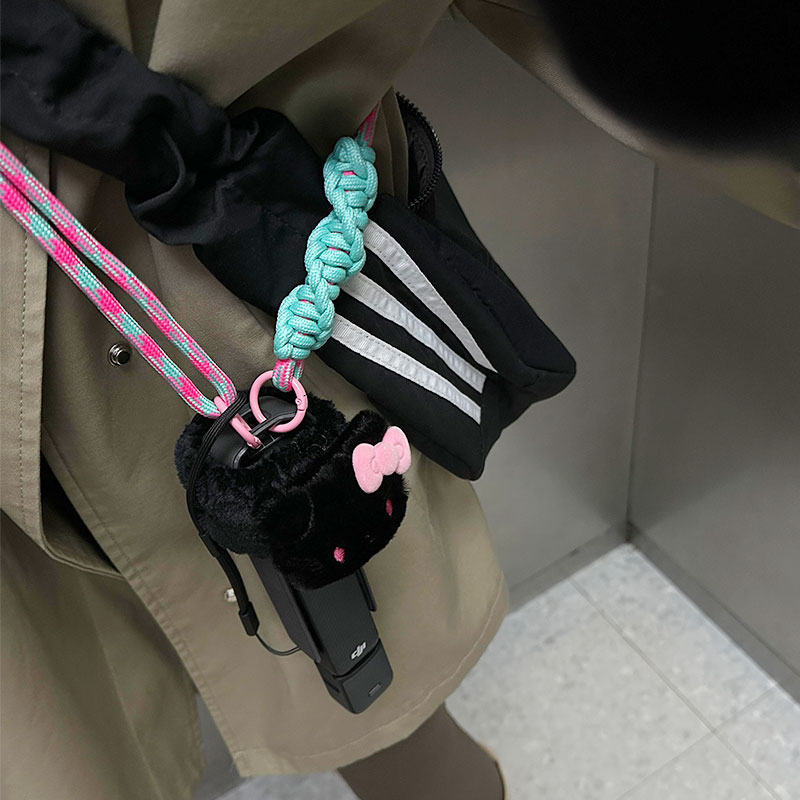 Kućište za zaštitu objektiva DJI Pocket 3 s lanyardom i crossbody remenom
