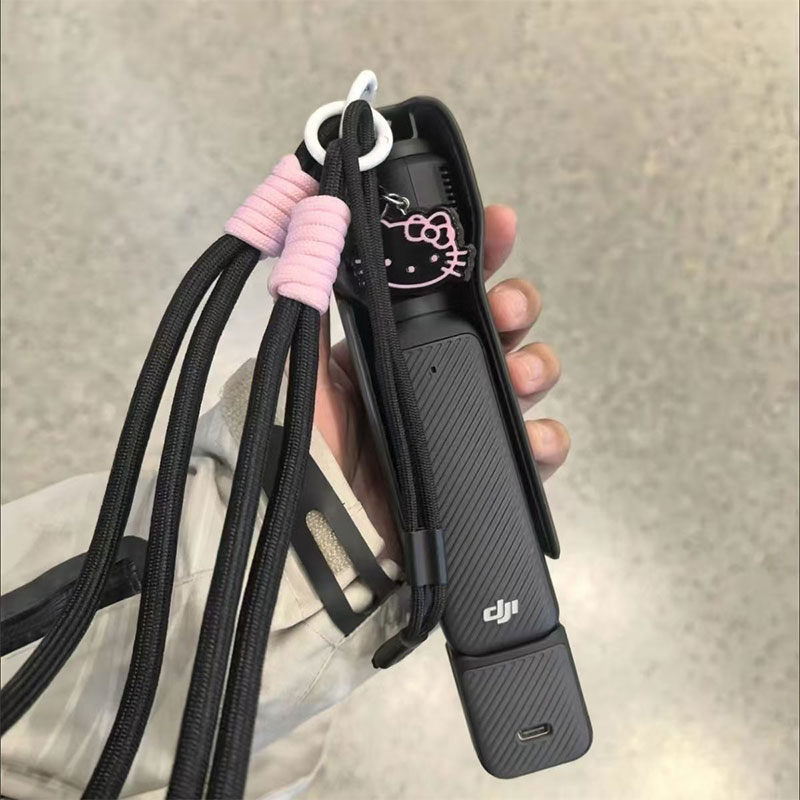 Kućište za zaštitu objektiva DJI Pocket 3 s lanyardom i crossbody remenom