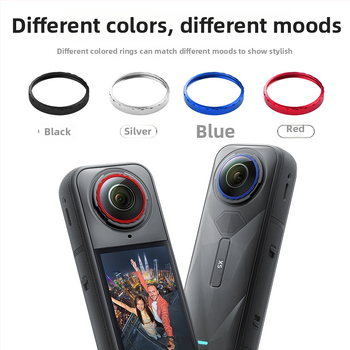 Set de lentile detașabile pentru Insta360 X5, sticlă optică, lentilă HD