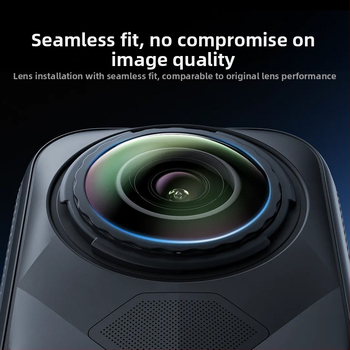 Set de lentile detașabile pentru Insta360 X5, sticlă optică, lentilă HD