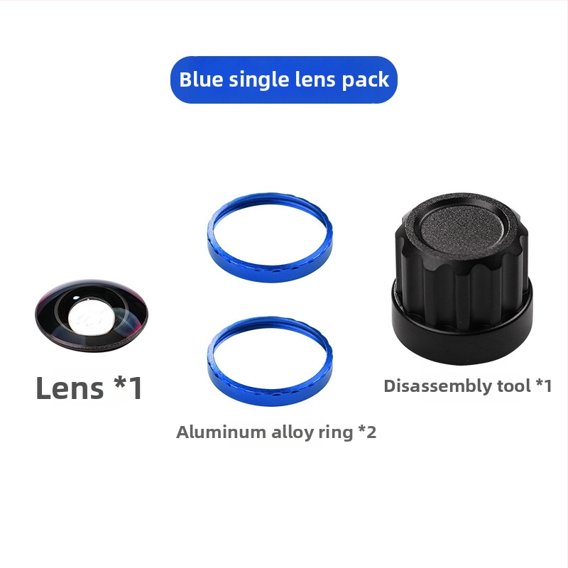 Set de lentile detașabile pentru Insta360 X5, sticlă optică, lentilă HD