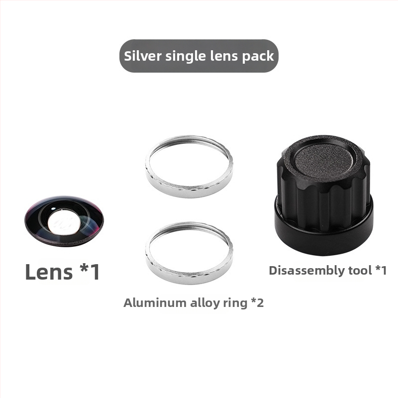 Set de lentile detașabile pentru Insta360 X5, sticlă optică, lentilă HD