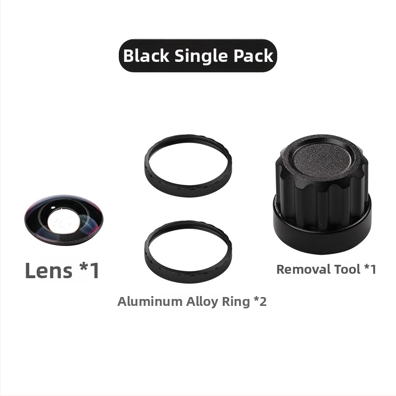 Set de lentile detașabile pentru Insta360 X5, sticlă optică, lentilă HD