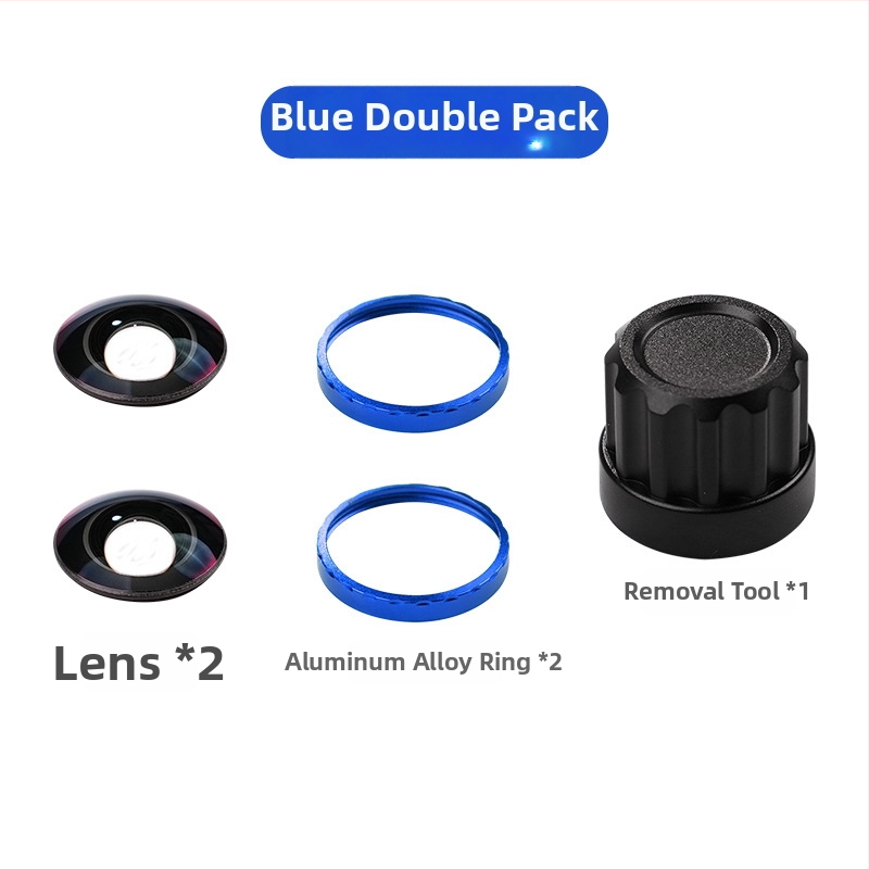 Set de lentile detașabile pentru Insta360 X5, sticlă optică, lentilă HD