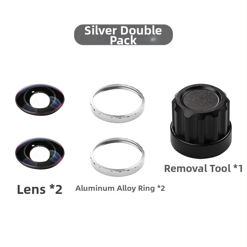 Set de lentile detașabile pentru Insta360 X5, sticlă optică, lentilă HD