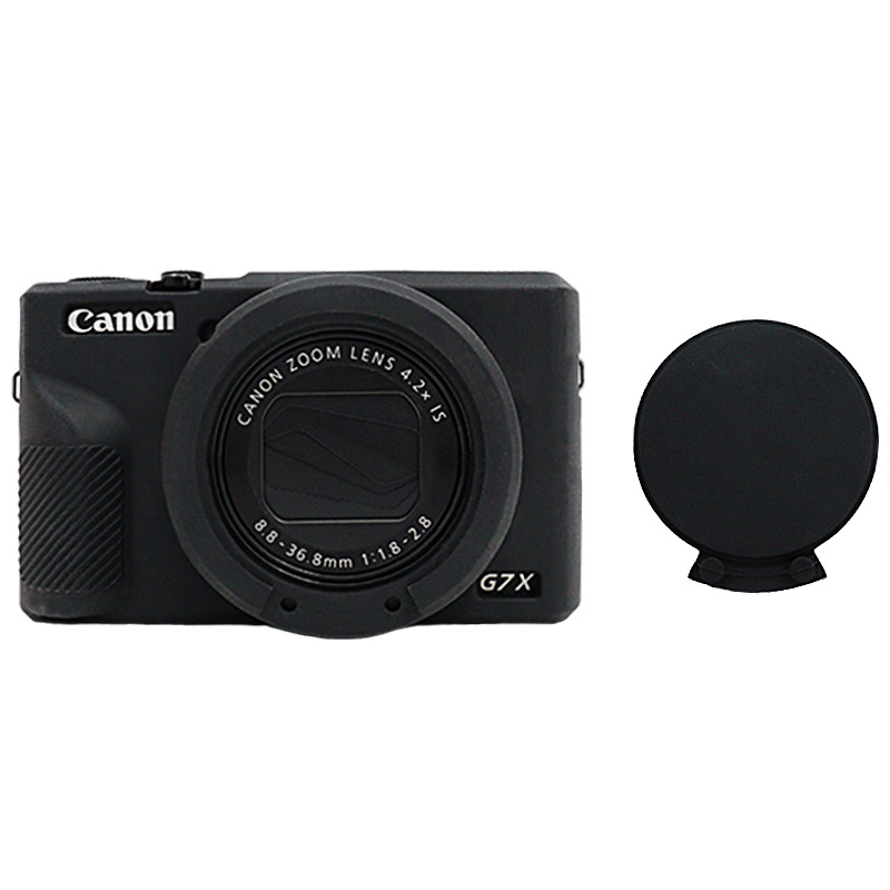 Canon G7X Mark III kamera szilikon védőtok, kopásálló és ütésálló.
