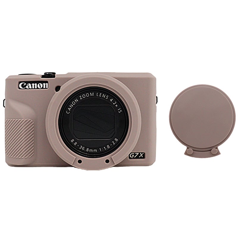 Canon G7X Mark III kamera szilikon védőtok, kopásálló és ütésálló.