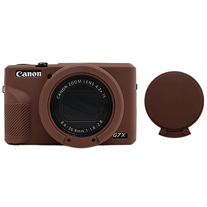 Canon G7X Mark III kamera szilikon védőtok, kopásálló és ütésálló.