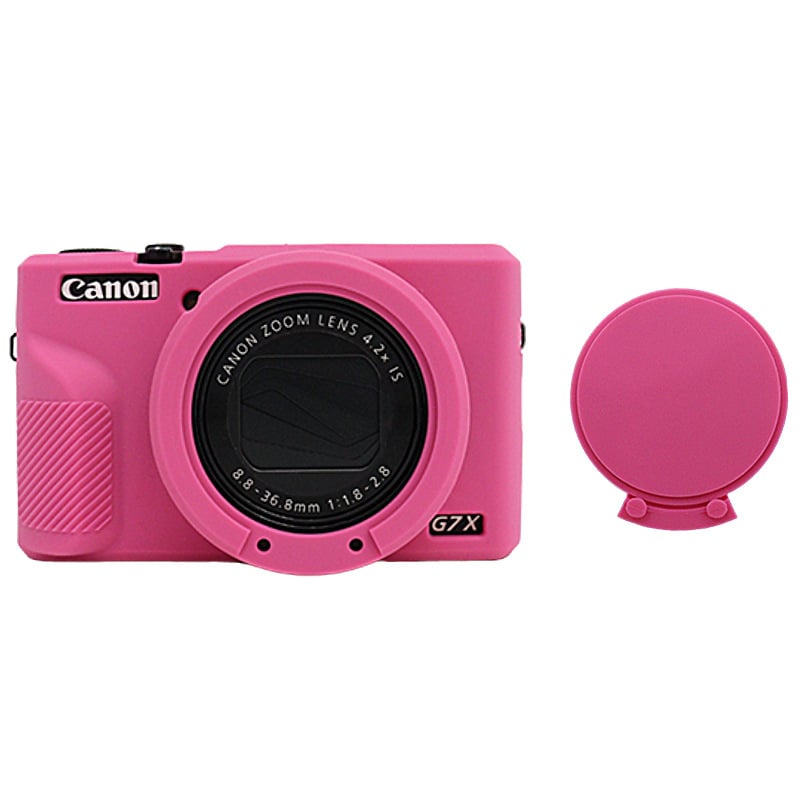 Canon G7X Mark III kamera szilikon védőtok, kopásálló és ütésálló.