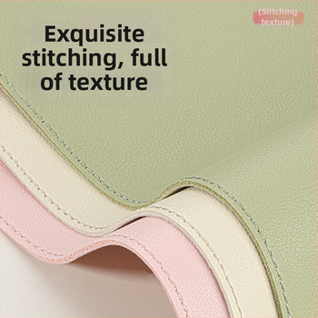 Ādas galda paliktnis, divpusējs, pretslīdēšana, karstā pārneses druka, logotipa druka iespējama, pielāgoti paraugi un zīmējumi