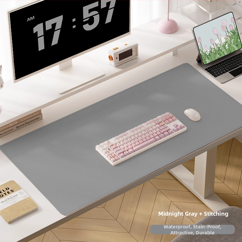 Ādas galda paliktnis, divpusējs, pretslīdēšana, karstā pārneses druka, logotipa druka iespējama, pielāgoti paraugi un zīmējumi