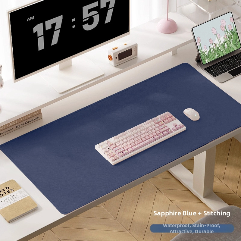 Ādas galda paliktnis, divpusējs, pretslīdēšana, karstā pārneses druka, logotipa druka iespējama, pielāgoti paraugi un zīmējumi