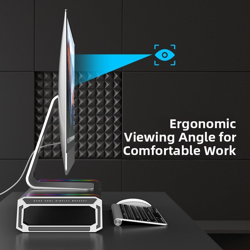 Monitorový stojan T1 od Core Ice Zun — ABS plast, vhodný pre monitory, hmotnosť 1,72 kg