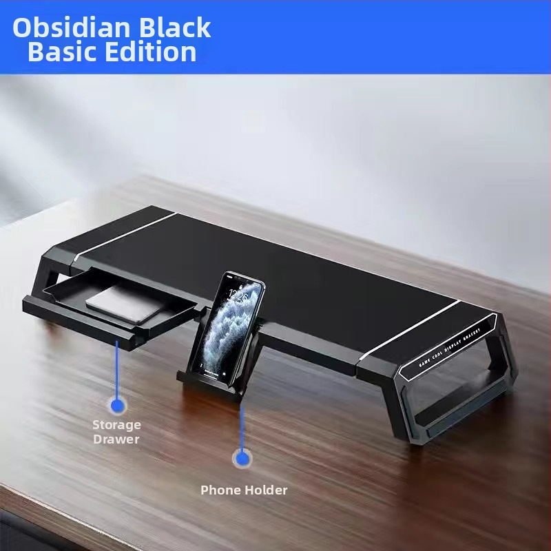 T1 monitora pacēlājs no Core Ice Zun — ABS plastmasa, piemērots monitoriem, svars 1,72 kg