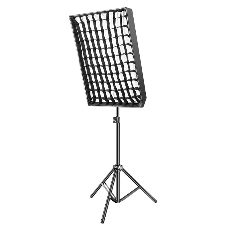 Φορητό LED φως φωτογράφισης για ζωντανές μεταδόσεις, διπλή θερμοκρασία χρώματος 2700–6500K, 70–100W, βάση E27, 22V, ανεξάρτητη παροχή, ρυθμιζόμενος φωτισμός