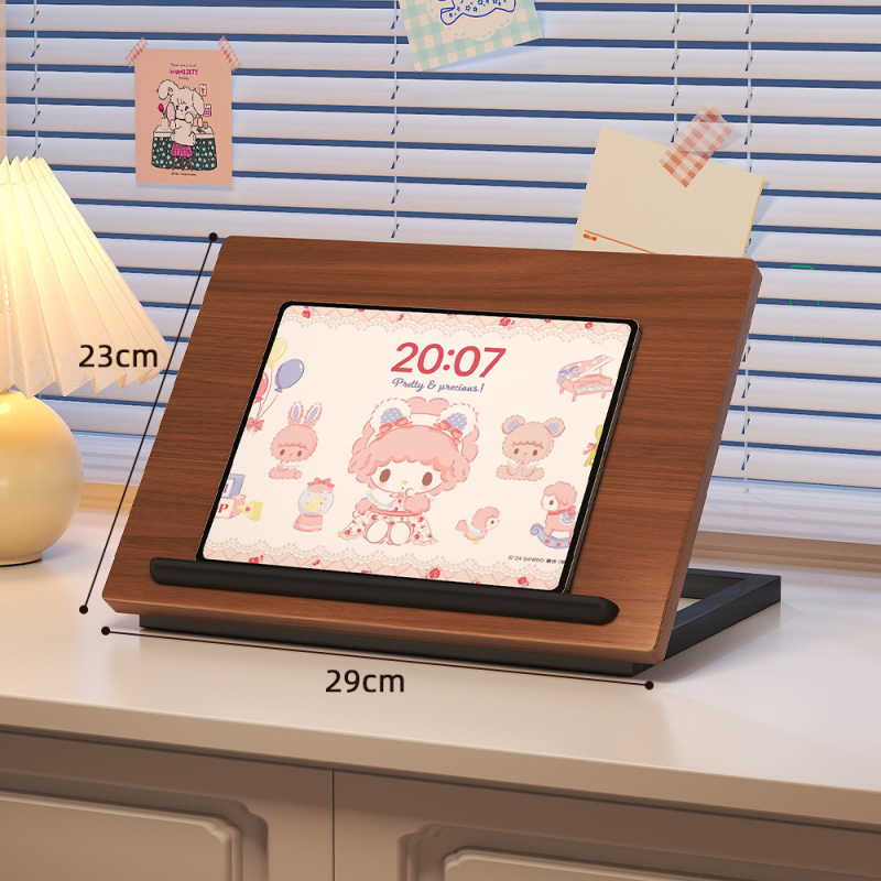 Portatīvo datora statīvs ar pacelamu vertikālo turētāju datoram un planšetēm – bloks no blīvās plātnes; Modelis 484; Preces kods 15; Zīmols 6