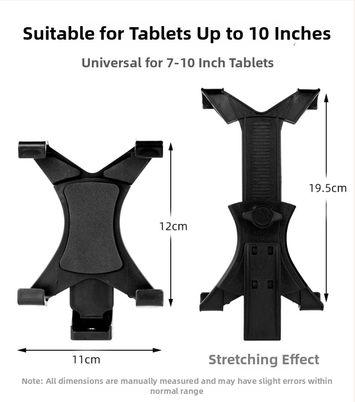 Kalio planšetdatora klips - salokāms universālais planšetdatora turētājs, saderīgs ar iPad/iPhone, 0,12 kg